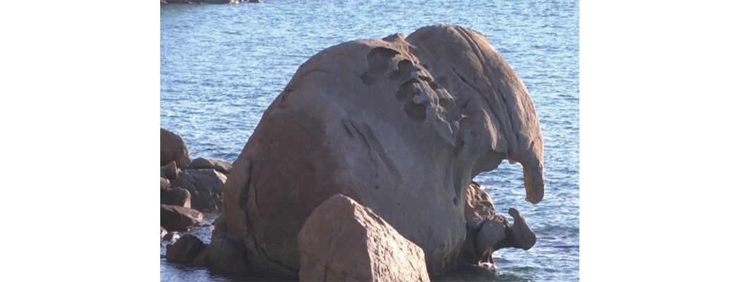 六口島　象岩