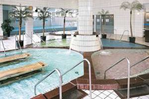 スパリゾートが隣接、大浴場やサウナが24時間利用可能 『ホテル 瀬戸大橋』